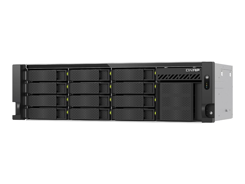 [TS-H1655XEU-RP-8G] QNAP TS-h1655XeU-RP - NAS-Server - 12 Schächte
