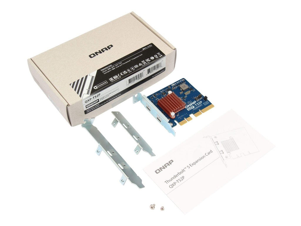 [QXP-T52P] QNAP Thunderbolt 5 dual ports expansion card