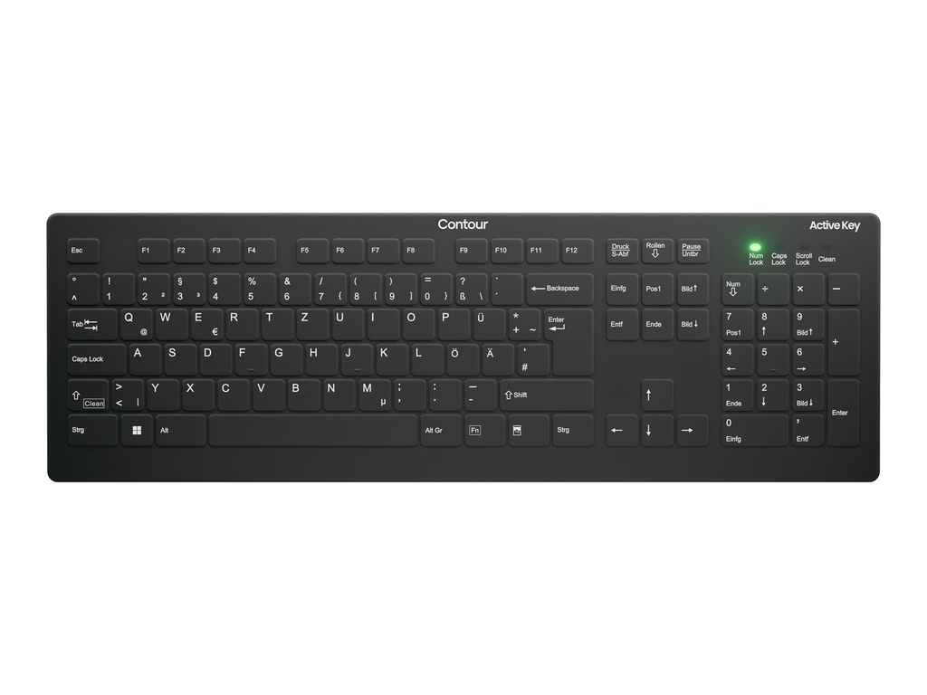 Cherry Contour Active Key QuickClean AK-C8112 - Tastatur