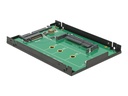 Delock Converter SATA 22 pin > 1 x M.2 / 1 x CFast