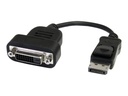 StarTech.com StarTech Aktiver DisplayPort auf DVI-D Adpater - DP zu DVI Single Link Konverter (Stecker/Buchse)
