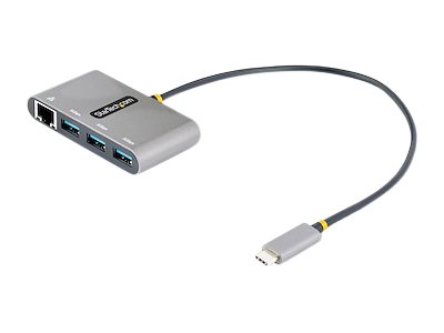 StarTech.com 3-Port USB-C Hub mit Ethernet