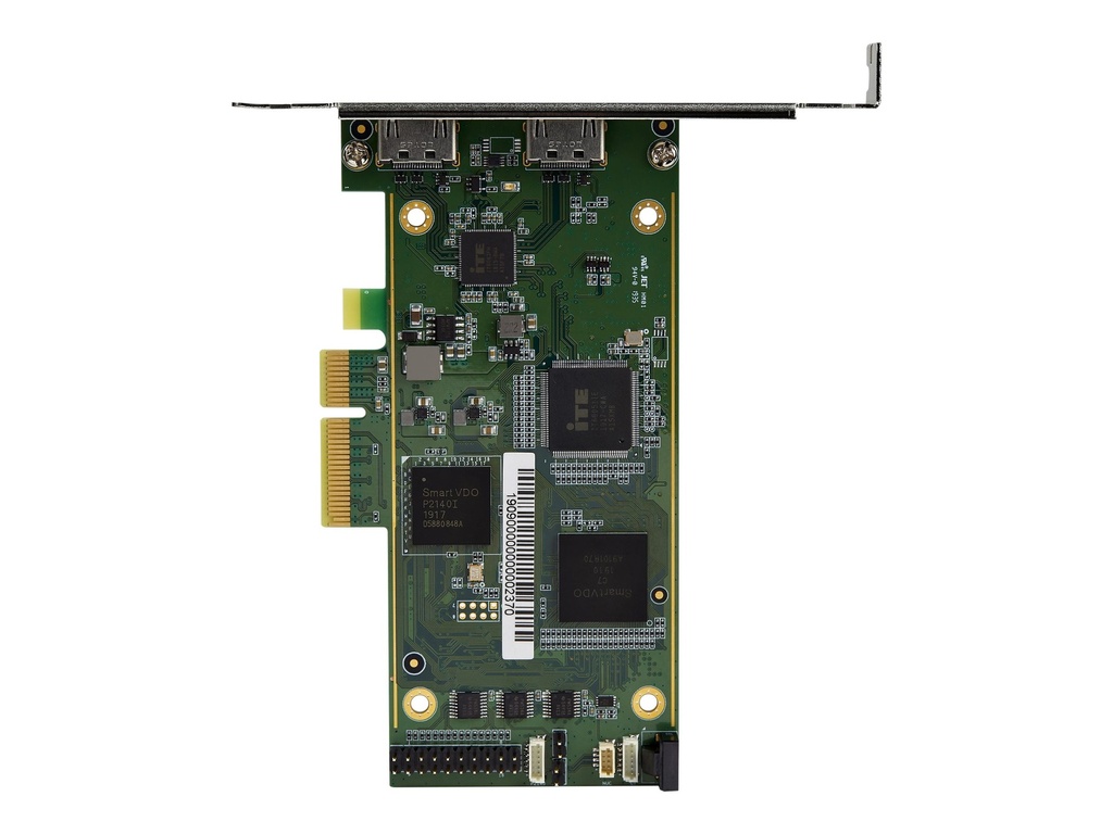 StarTech.com PCIe HDMI Capture Card - 4K 60Hz PCI Express HDMI 2.0 Schnittstellenkarte mit HDR10 - PCIe x4 Videoaufnahmegerät - Videorecorder/Adapter/Live Streaming - Unterstützt H.264 (PEXHDCAP4K)