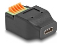Delock USB-Adapter - 5-poliger Anschlussblock zu USB-C (W)