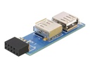 Delock USB Pinheader - USB-Adapter (W) zu USB (W)