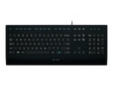 Logitech Corded K280e - Tastatur - USB - Französisch