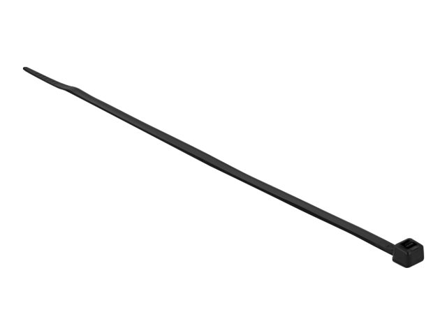 [19227] Delock Kabelbinder - kältebeständig - 38 cm - Schwarz (Packung mit 100)