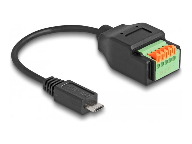 Delock USB-Adapter - 5-poliger Anschlussblock zu Micro-USB Typ B (M)