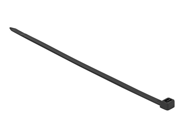 [19228] Delock Kabelbinder - kältebeständig - 38 cm - Schwarz (Packung mit 50)