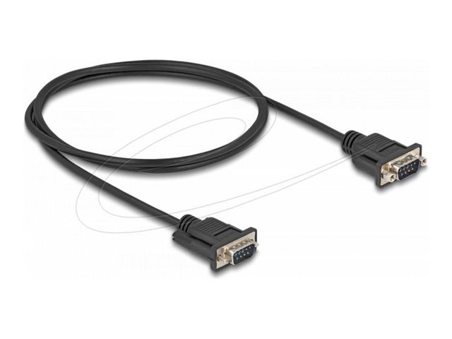 Delock Kabel seriell - DB-9 (M) zu DB-9 (M)