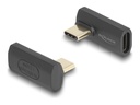 Delock USB-Adapter - USB-C (M) links/rechts abgewinkelt zu USB-C (W)