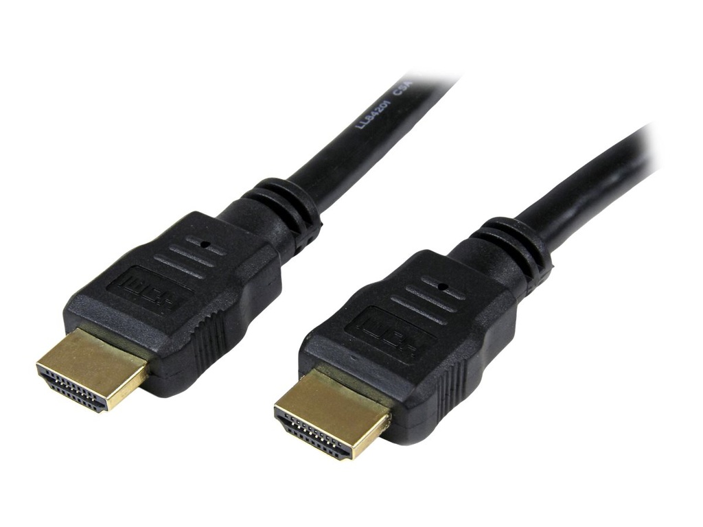 StarTech.com Startech High-Speed-HDMI-Kabel 1,5m - HDMI Verbindungskabel Ultra HD 4k x 2k mit vergoldeten Kontakten - HDMI Anschlusskabel (St/St)