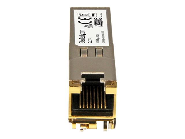 StarTech.com Startech Gigabit RJ45 Kupfer SFP Transceiver Modul - Cisco GLC-T kompatibel - 1000Base-T - Mini-GBIC - SFP (Mini-GBIC)-