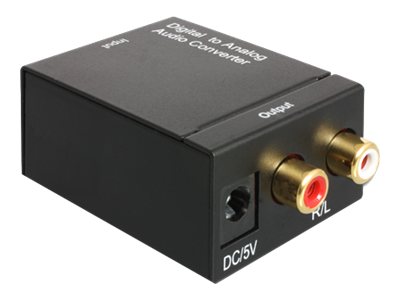 Delock Audio Konverter Digital -> Analog - Adapter - Audio/Multimedia