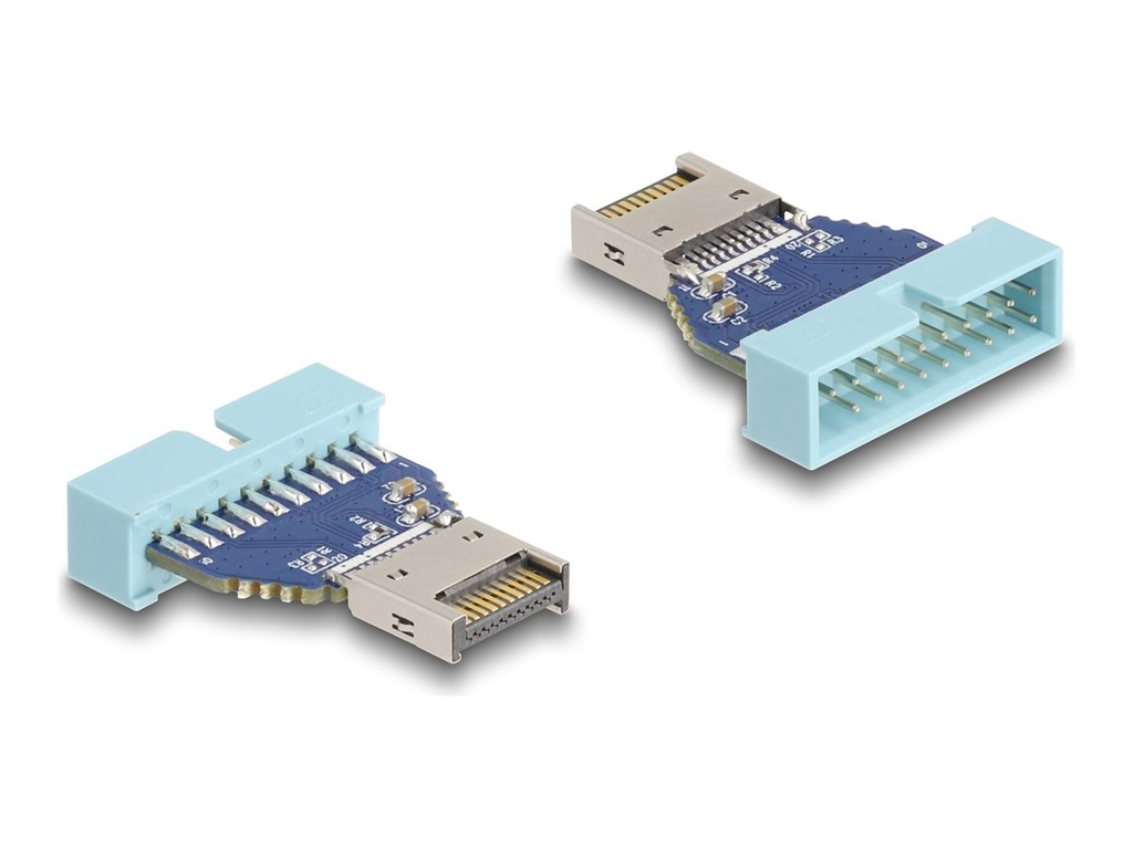 Delock Interner USB-Adapter - 19-poliger USB 3.1 Kopf (M)