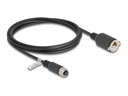 Delock Netzwerkkabel - 8-polig M12 (W) zu RJ-45 (W)