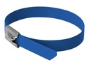 Delock Kabelbinder - 20 cm - Blau (Packung