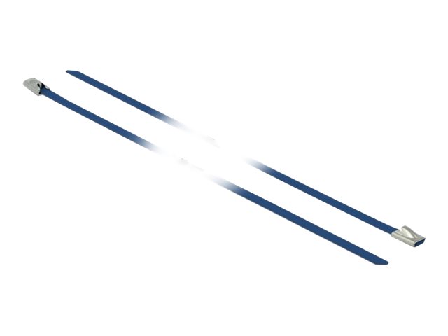Delock Kabelbinder - 40 cm - Blau (Packung