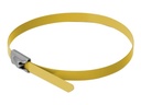 Delock Kabelbinder - 50 cm - Gelb (Packung