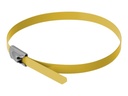 Delock Kabelbinder - 20 cm - Gelb (Packung