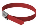 Delock Kabelbinder - 30 cm - Rot (Packung mit