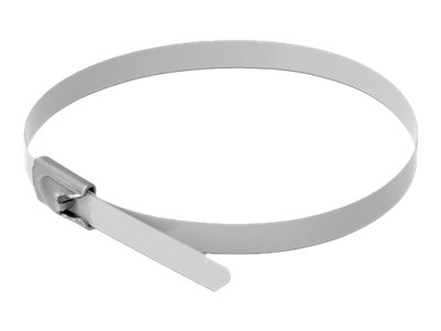 Delock Kabelbinder - 40 cm - weiß (Packung