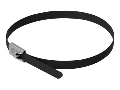 [18810] Delock Kabelbinder - 30 cm - Schwarz (Packung