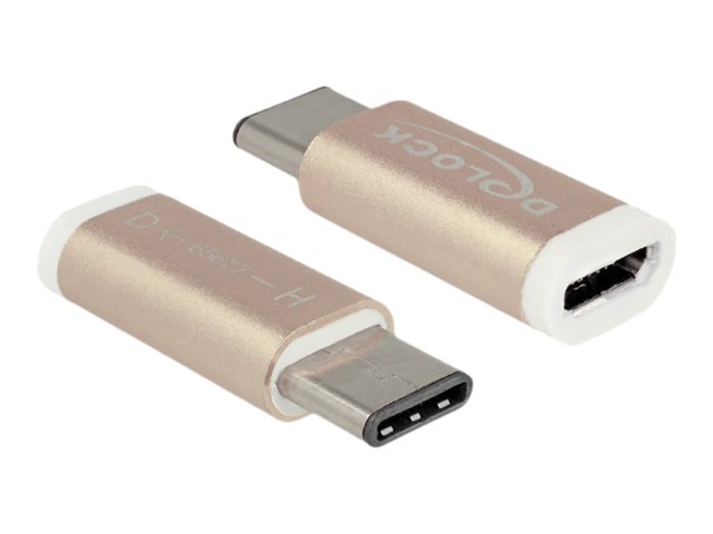 Delock USB-Adapter - USB-C (M) zu Micro-USB Typ B (W)