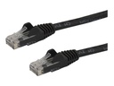StarTech.com 1,5m CAT6-Kabel - Patchkabel - schwarz - snagless - Patch-Kabel - RJ-45 (M)