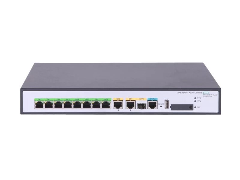 HPE MSR958X 10GbE and Combo Router EU en - Router - 1 Gbps