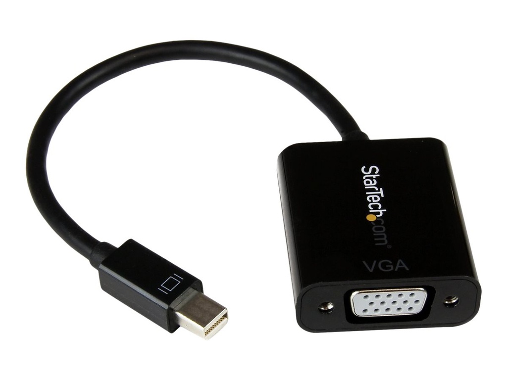 StarTech.com Mini DisplayPort 1.2 auf VGA Adapter / Konverter - 1920x1200 - mDP zu VGA für Laptop / MacBook - Videoadapter - Mini DisplayPort (M)