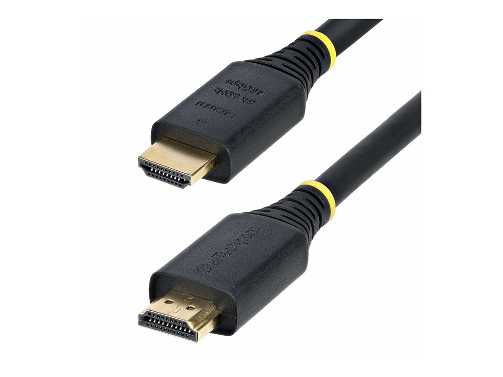 StarTech.com Ultra High Speed - HDMI-Kabel - HDMI männlich zu HDMI männlich - 4 m - abgeschirmt - Schwarz - passiv, 4K120Hz Unterstützung, 8K60Hz (7680 x 4320)