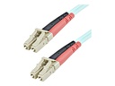 StarTech.com 1 m OM3 LWL Patchkabel, Multimode-Glasfaserkabel, LC auf LC - Patch-Kabel - LC Multi-Mode (M)