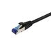 Synergy 21 S217731 - 0,5 m - Cat6a - S/FTP (S-STP) - RJ-45 - RJ-45 - Schwarz