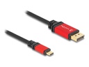 Delock Adapterkabel - 24 pin USB-C (M) zu DisplayPort (M)