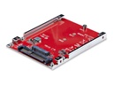 StarTech.com M.2 to U.3 Adapter, For M.2 NVMe SSDs, PCIe M.2 Drive to 2.5inch U.3 (SFF-TA-1001)