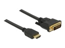 Delock Adapterkabel - DVI-D männlich zu HDMI