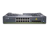 Juniper EX Series EX4100-F-12P - Switch - L3 - managed - 12 x 10/100/1000Base-T + 4 x 10 Gigabit (Uplink)