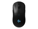 Logitech G Pro - Maus - rechts- und linkshändig - optisch - kabellos - 2.4 GHz - kabelloser Empfänger (USB)