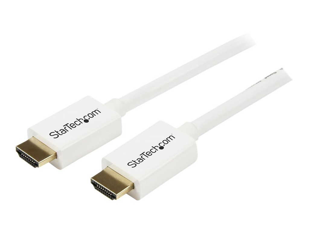 StarTech.com 5m High-Speed-HDMI-Kabel - Ultra HD 4k x 2k HDMI CL3 Kabel zur Installation in Wänden mit vergoldeten Kontakten
