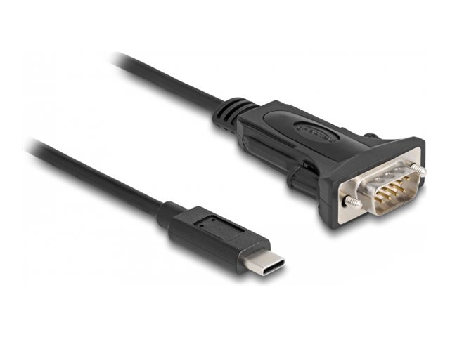 Delock Adapter USB Type-C> 1 x Seriell RS-232 D-Sub - Adapter - Digital/Daten