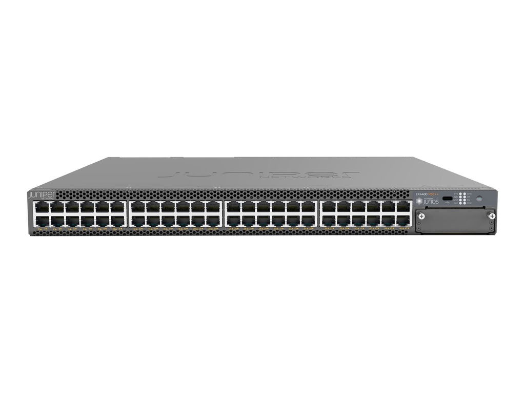 Juniper EX Series EX4400-48P - Switch - TAA-konforme Version - L3 - managed - 48 x 10/100/1000 (PoE++)