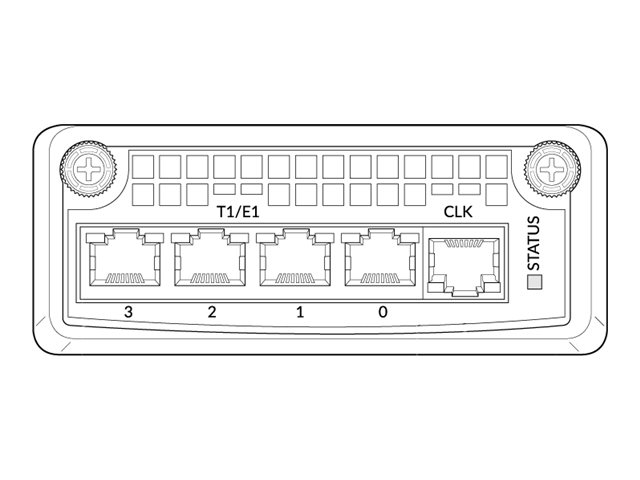 Juniper Erweiterungsmodul - T1/E1