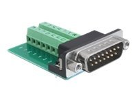 Delock Serieller Adapter - 15 pin D-Sub (DB-15)