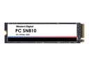 WD PC SN810 NVMe SSD SDCQNRY-256G - SSD - 256 GB - intern - M.2 2242 - PCIe 4.0 (NVMe)