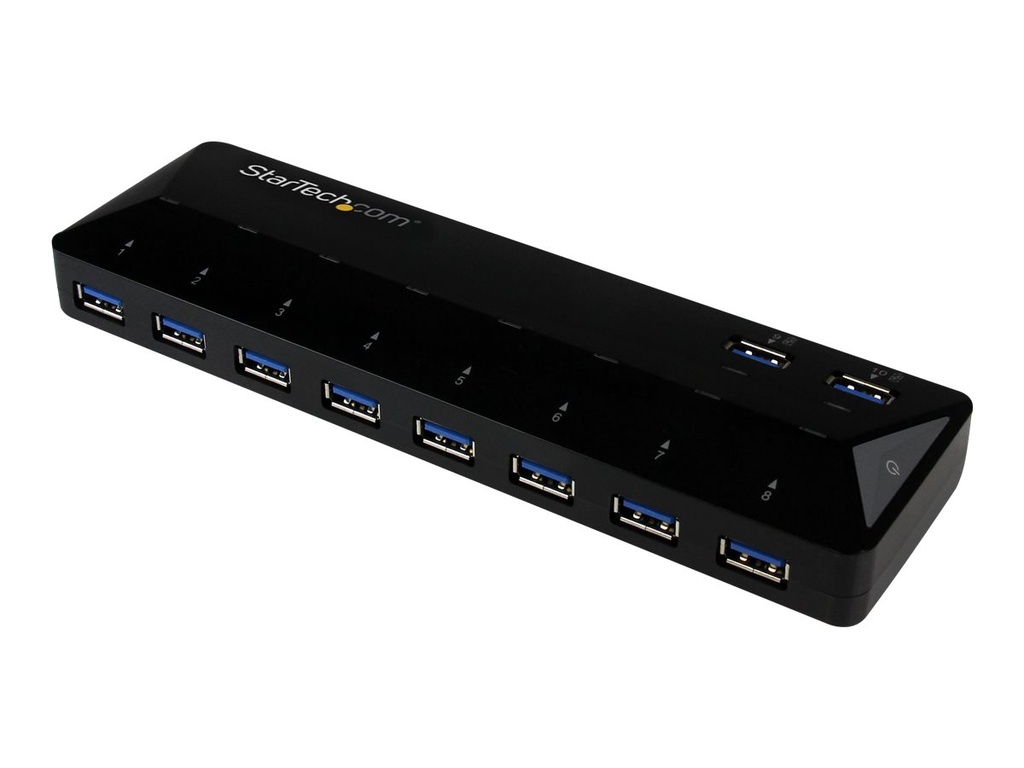 [ST103008U2C] StarTech.com Startech 10 Port USB 3.0 Hub mit Lade- und Sync