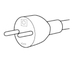 Juniper Power Cord AC Europe C21 16A/25