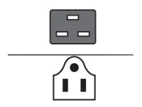 Juniper Stromkabel - IEC 60320 C19 zu CNS 690 (S)