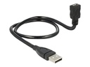 Delock ShapeCable - USB-Verlängerungskabel - Micro-USB Typ B (W)