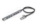 Delock Hub - schlank, mit USB Typ-C oder USB